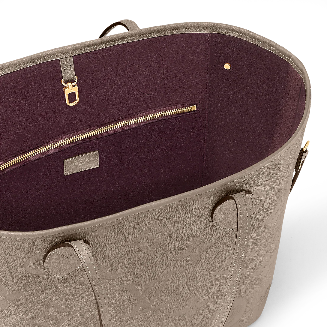 Never Full MM - Monogram Empreinte leather