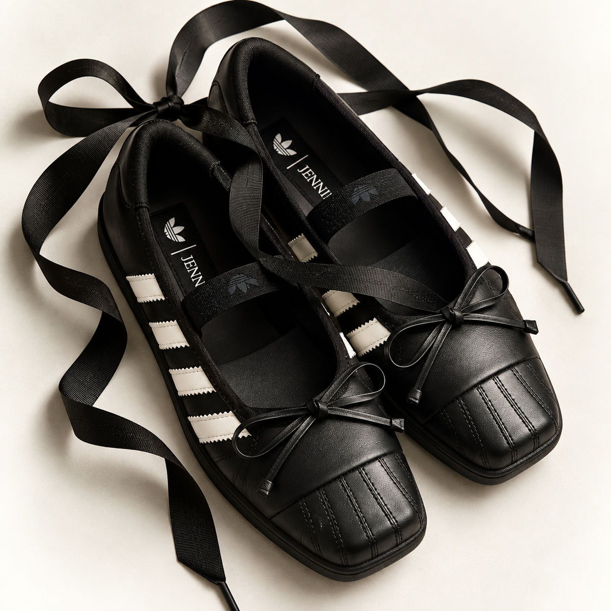 JENNIE X Superstar SQ Ballet Shoes