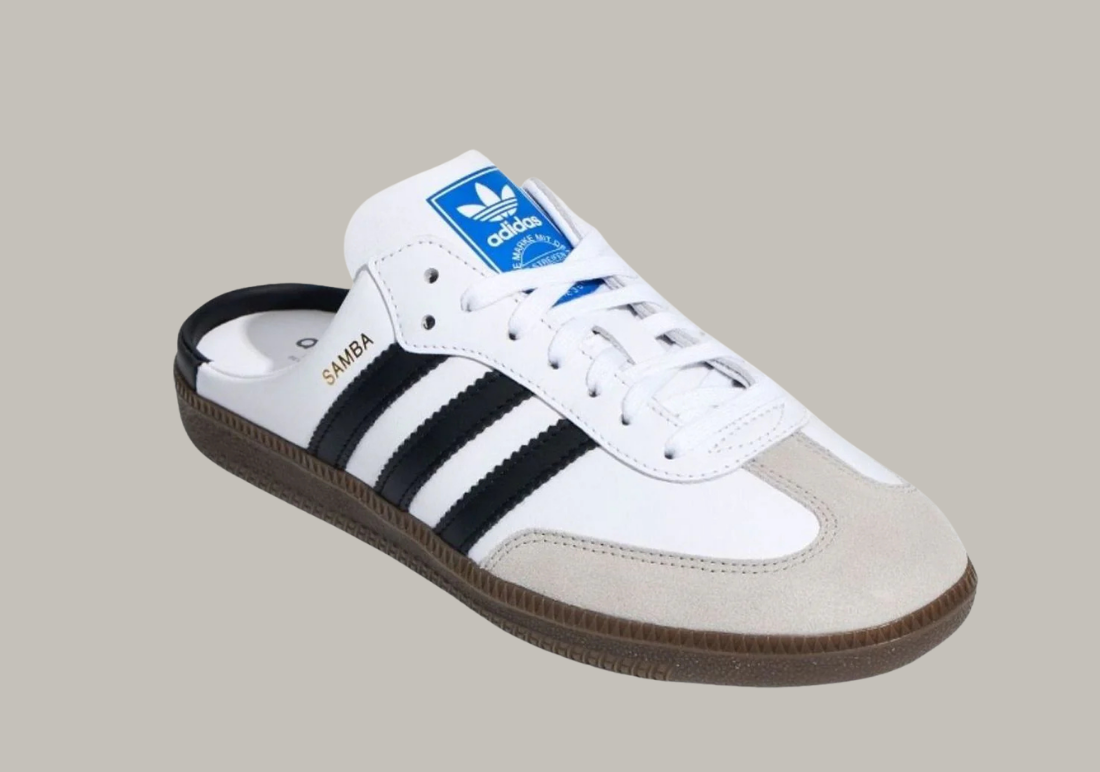 Samba OG Mule - White & Black