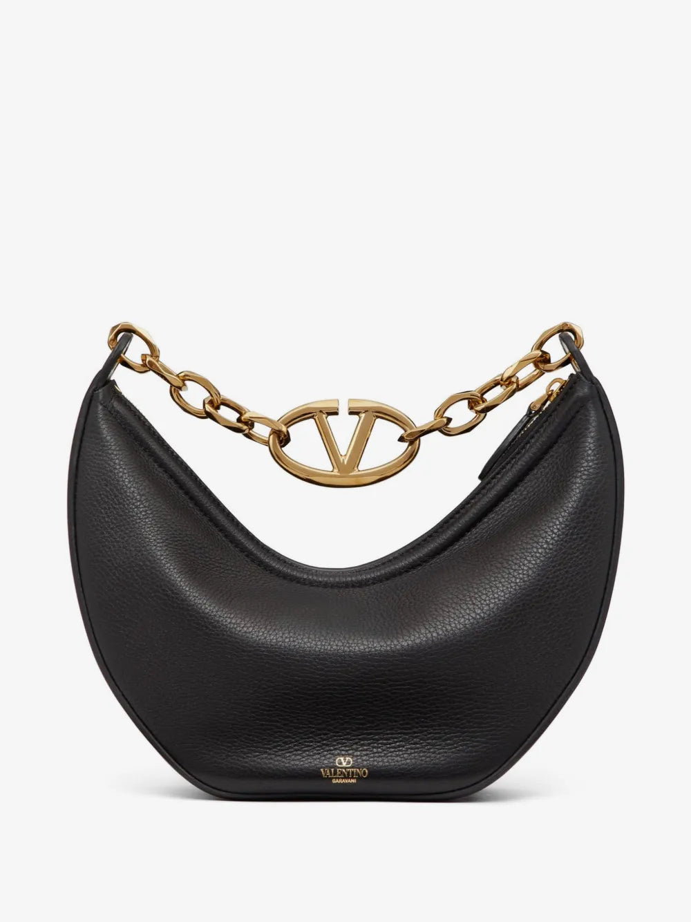 VLogo Small Moon Hobo Bag