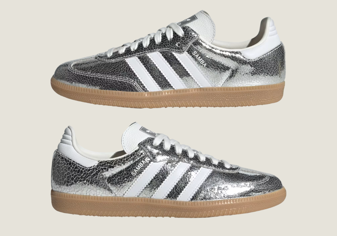 Samba OG Metallic Silver
