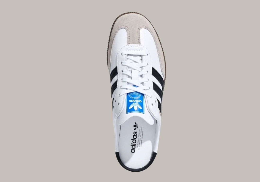 Samba OG Mule - White & Black