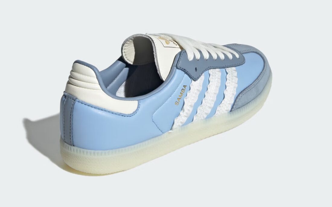 Samba OG Ruffle Stripe Blue