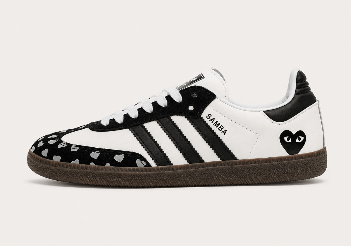 Samba OG X CDG Black & white