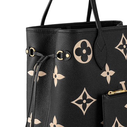 Never Full MM - Monogram Empreinte leather