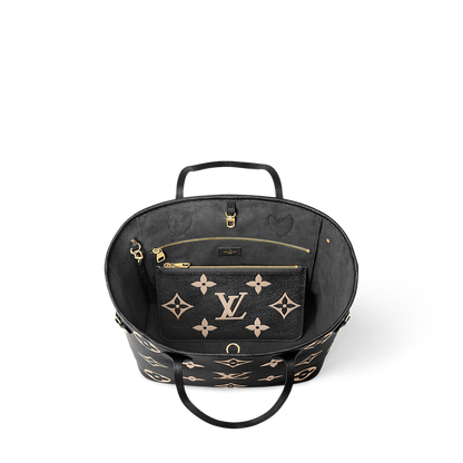 Never Full MM - Monogram Empreinte leather