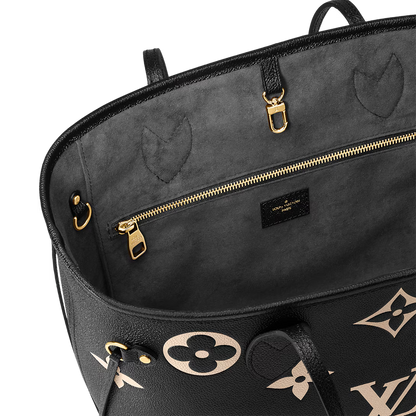 Never Full MM - Monogram Empreinte leather