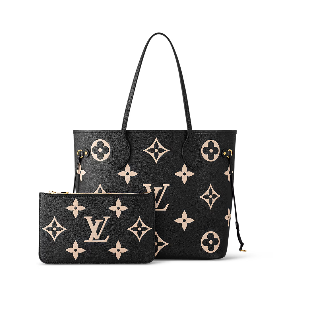 Never Full MM - Monogram Empreinte leather