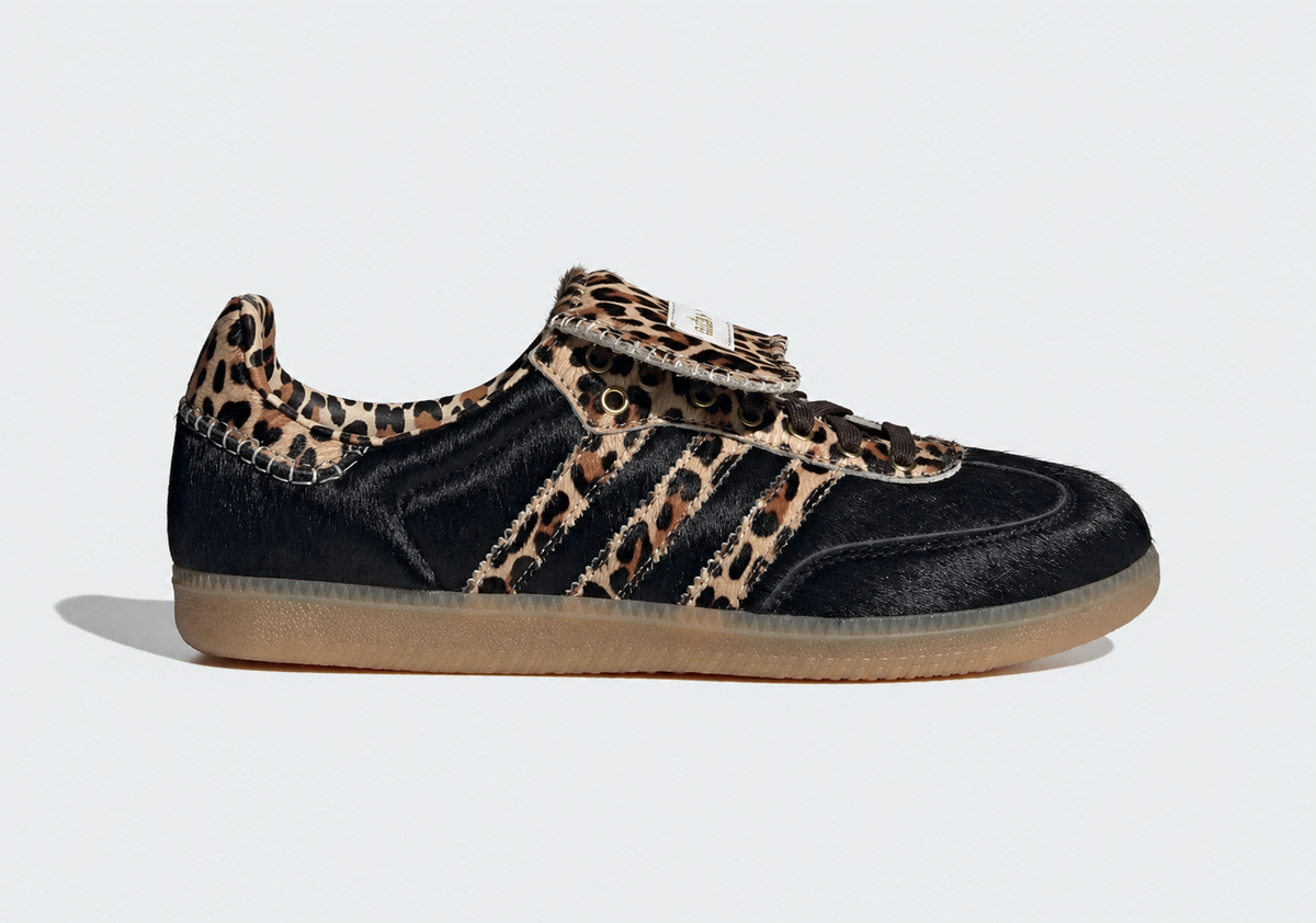 Samba LT Leopard Print Black