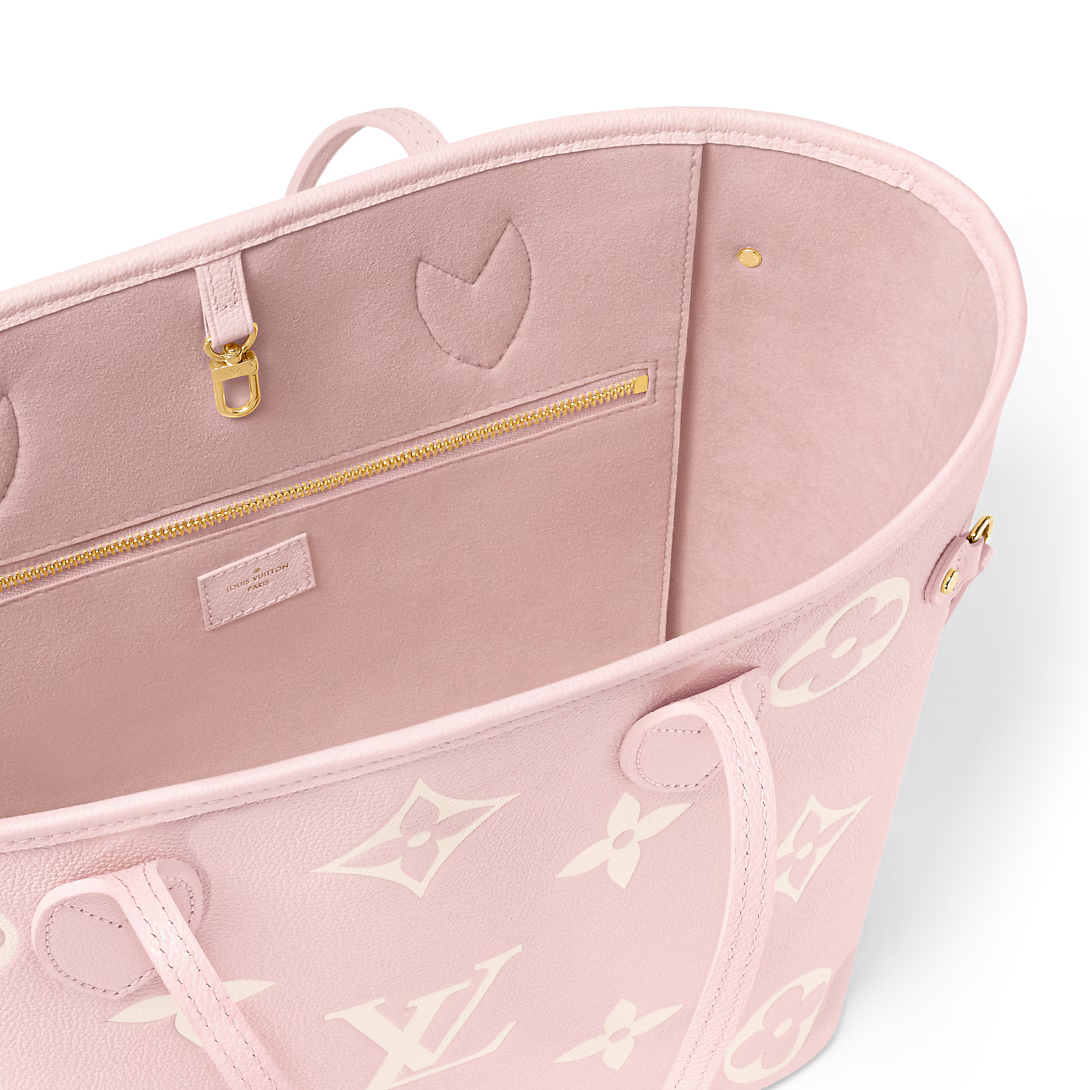 Never Full MM - Monogram Empreinte leather