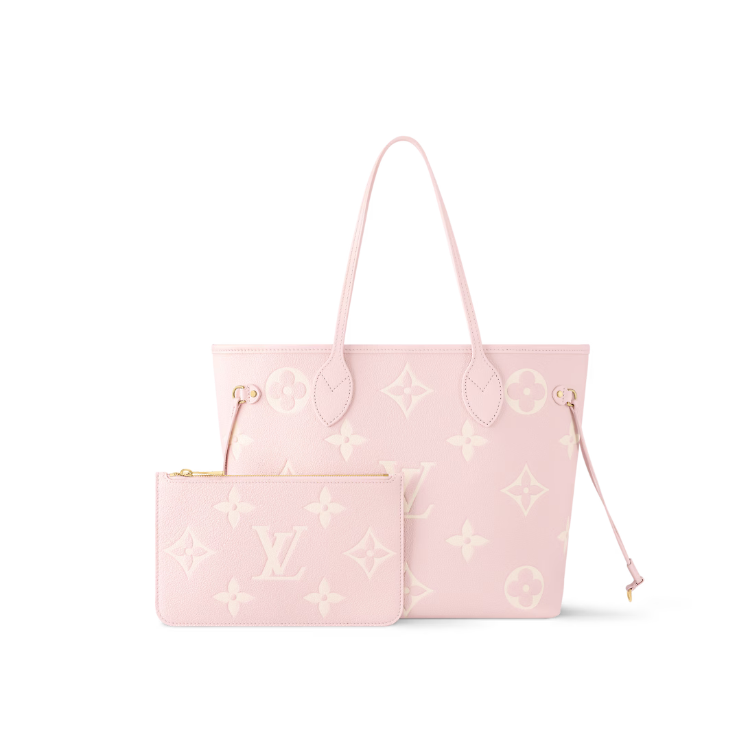 Never Full MM - Monogram Empreinte leather