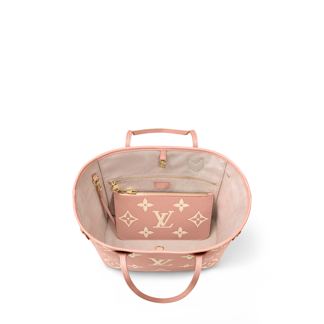 Never Full MM - Monogram Empreinte leather