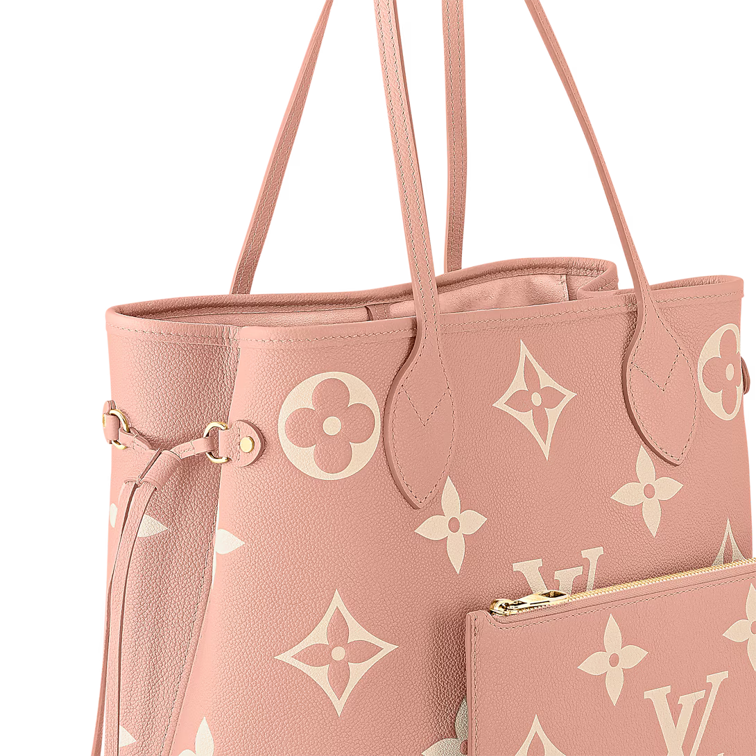 Never Full MM - Monogram Empreinte leather