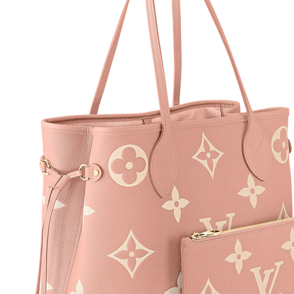 Never Full MM - Monogram Empreinte leather