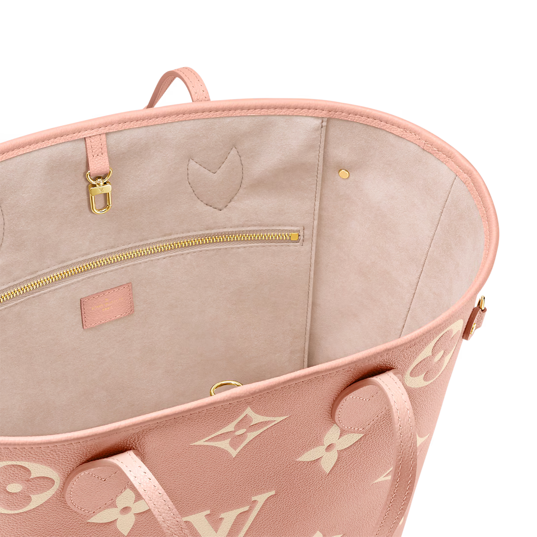 Never Full MM - Monogram Empreinte leather