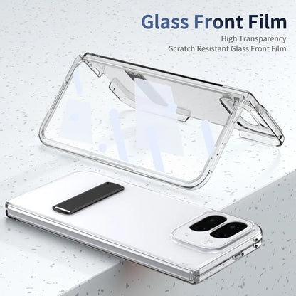 Clear Kickstand Case with Alloy Bracket