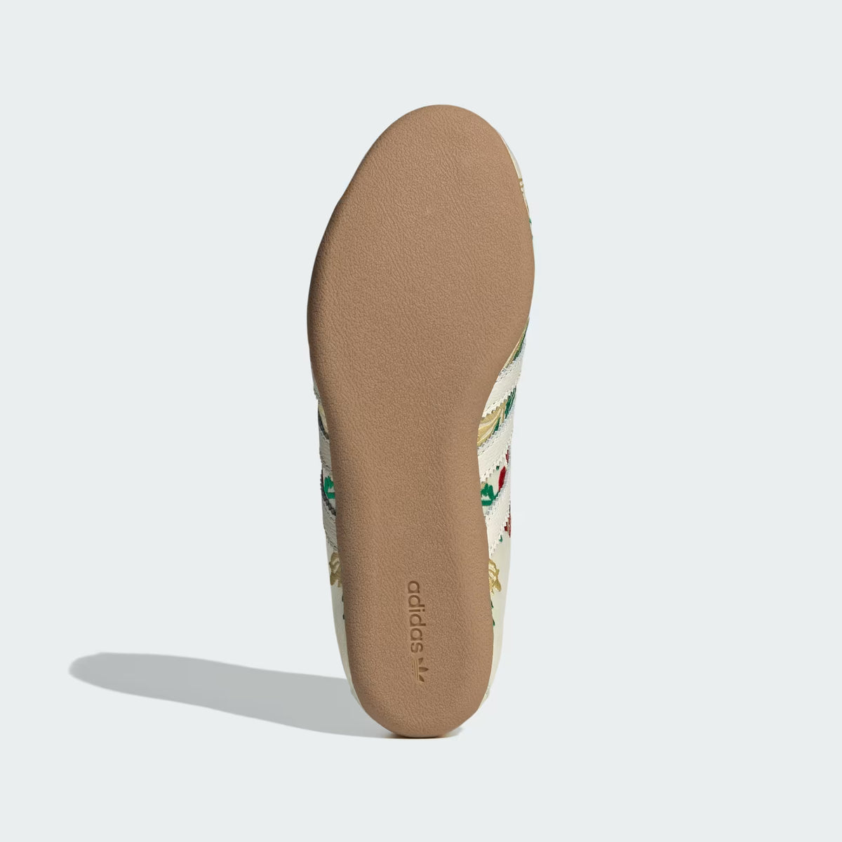 Tokyo floral-embroidered sneakers - White