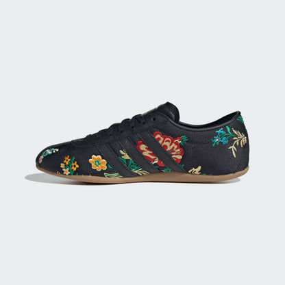 Tokyo floral-embroidered sneakers - Black
