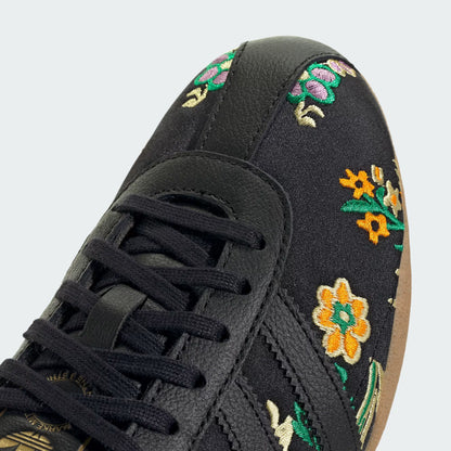 Tokyo floral-embroidered sneakers - Black