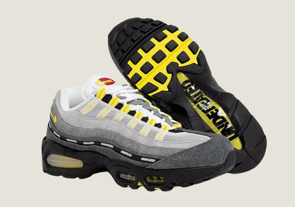 Nike X Undefeated Air Max 95 - Geo Shanghai Opti Yellow