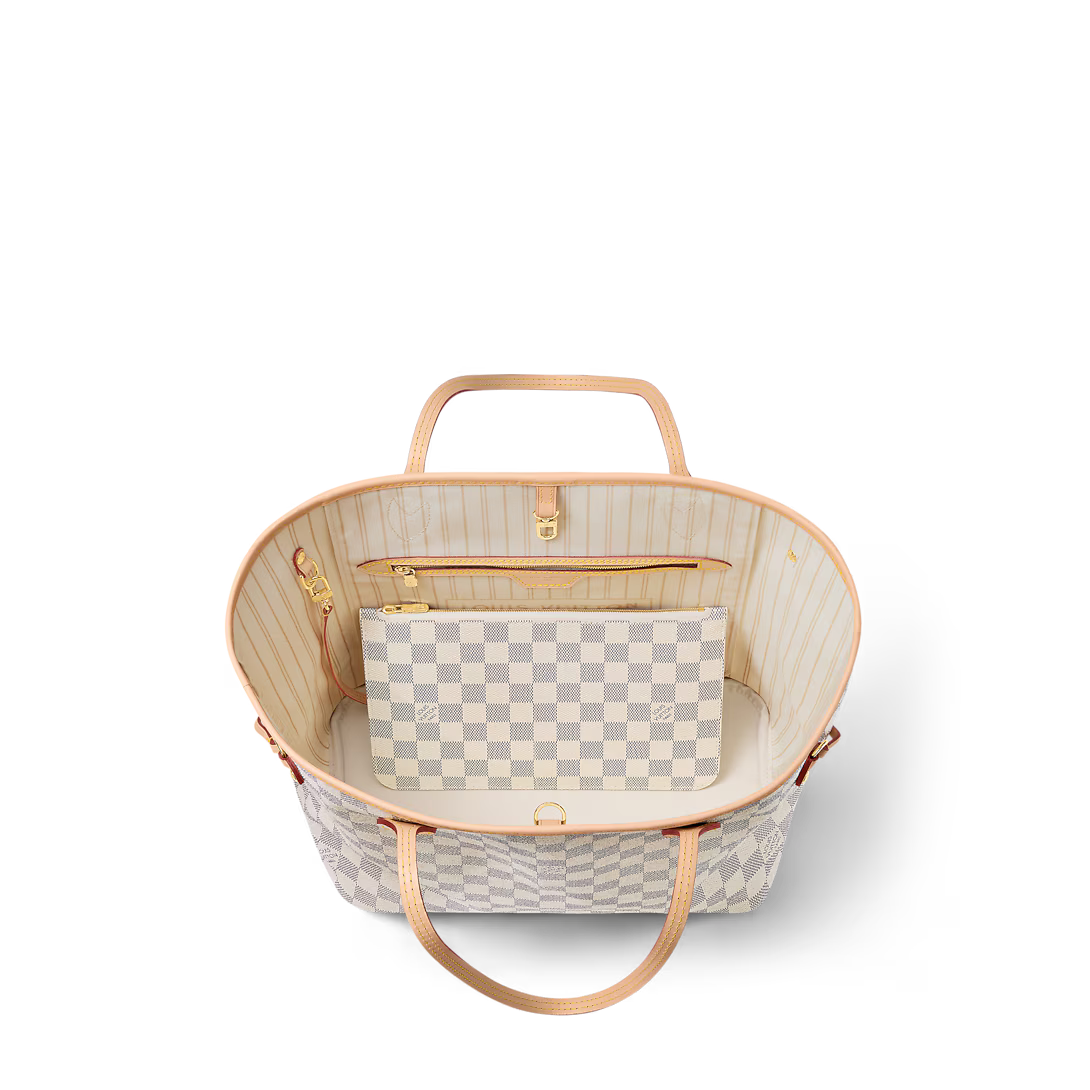 Never Full MM - Damier azur canva