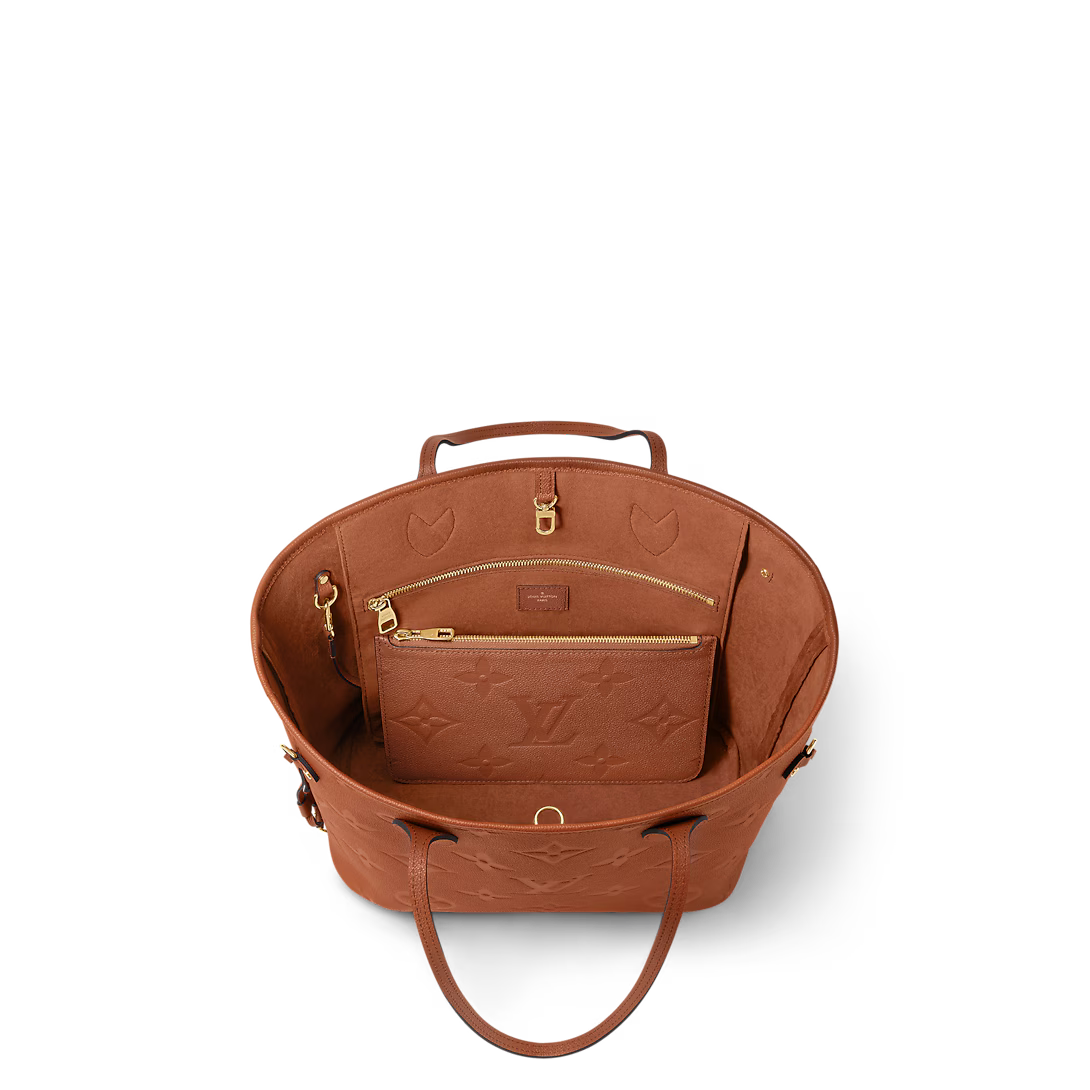 Never Full MM - Monogram Empreinte leather