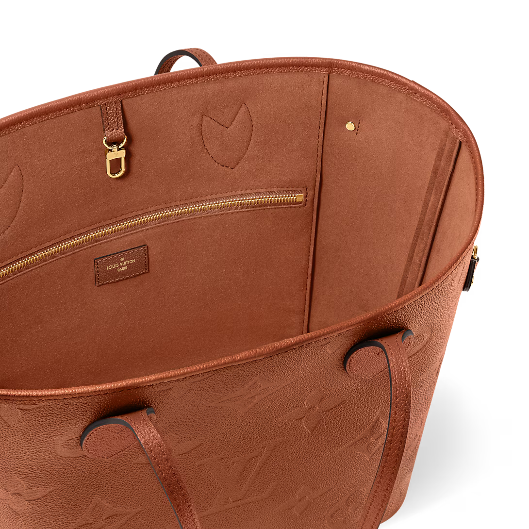 Never Full MM - Monogram Empreinte leather