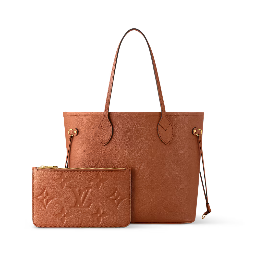 Never Full MM - Monogram Empreinte leather