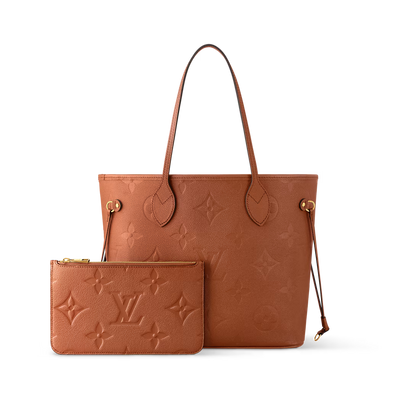 Never Full MM - Monogram Empreinte leather