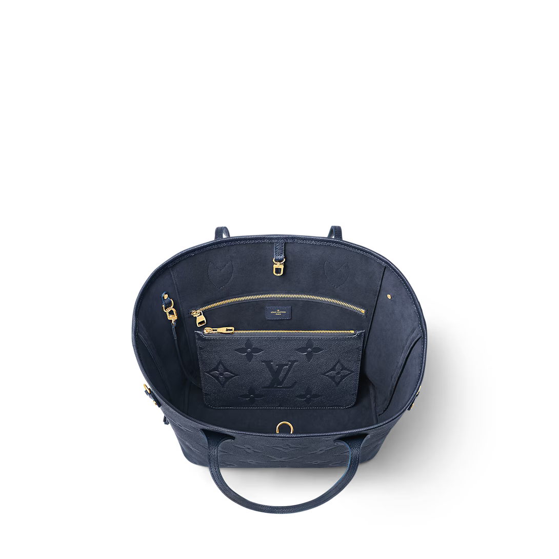 Never Full MM - Monogram Empreinte leather