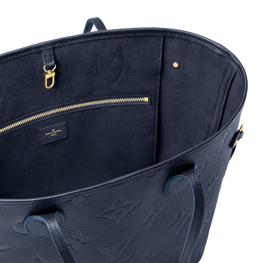 Never Full MM - Monogram Empreinte leather