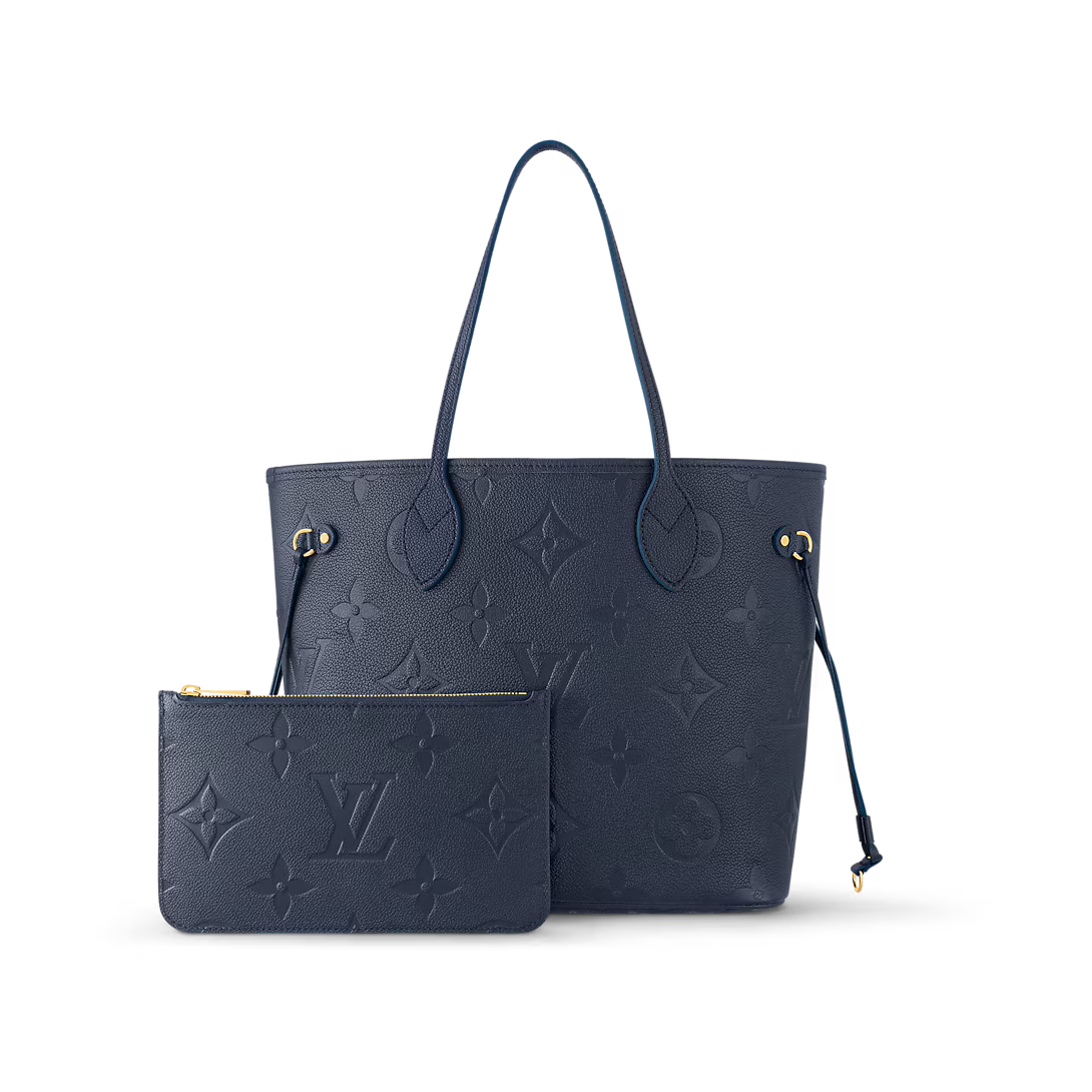 Never Full MM - Monogram Empreinte leather