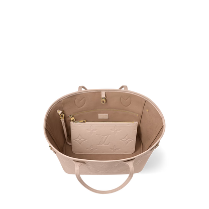 Never Full MM - Monogram Empreinte leather