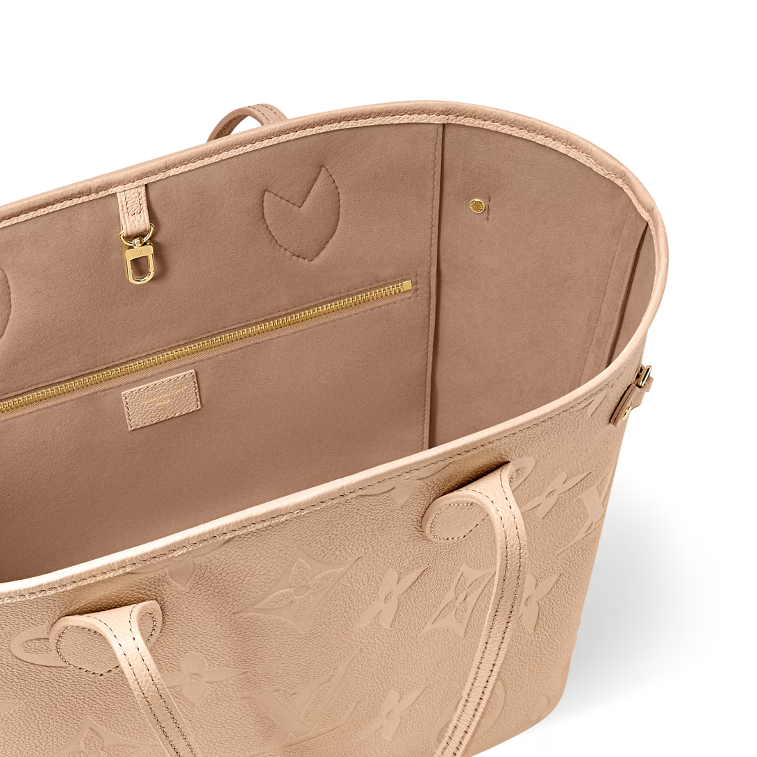 Never Full MM - Monogram Empreinte leather
