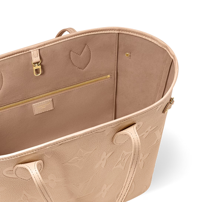 Never Full MM - Monogram Empreinte leather