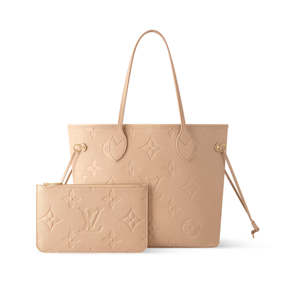 Never Full MM - Monogram Empreinte leather