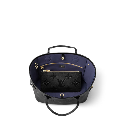 Never Full MM - Monogram Empreinte leather