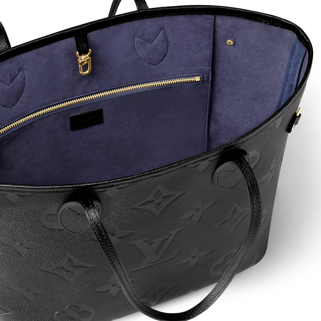 Never Full MM - Monogram Empreinte leather