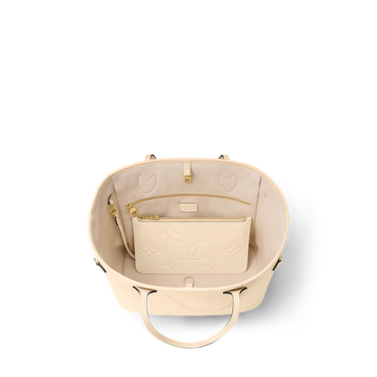Never Full MM - Monogram Empreinte leather