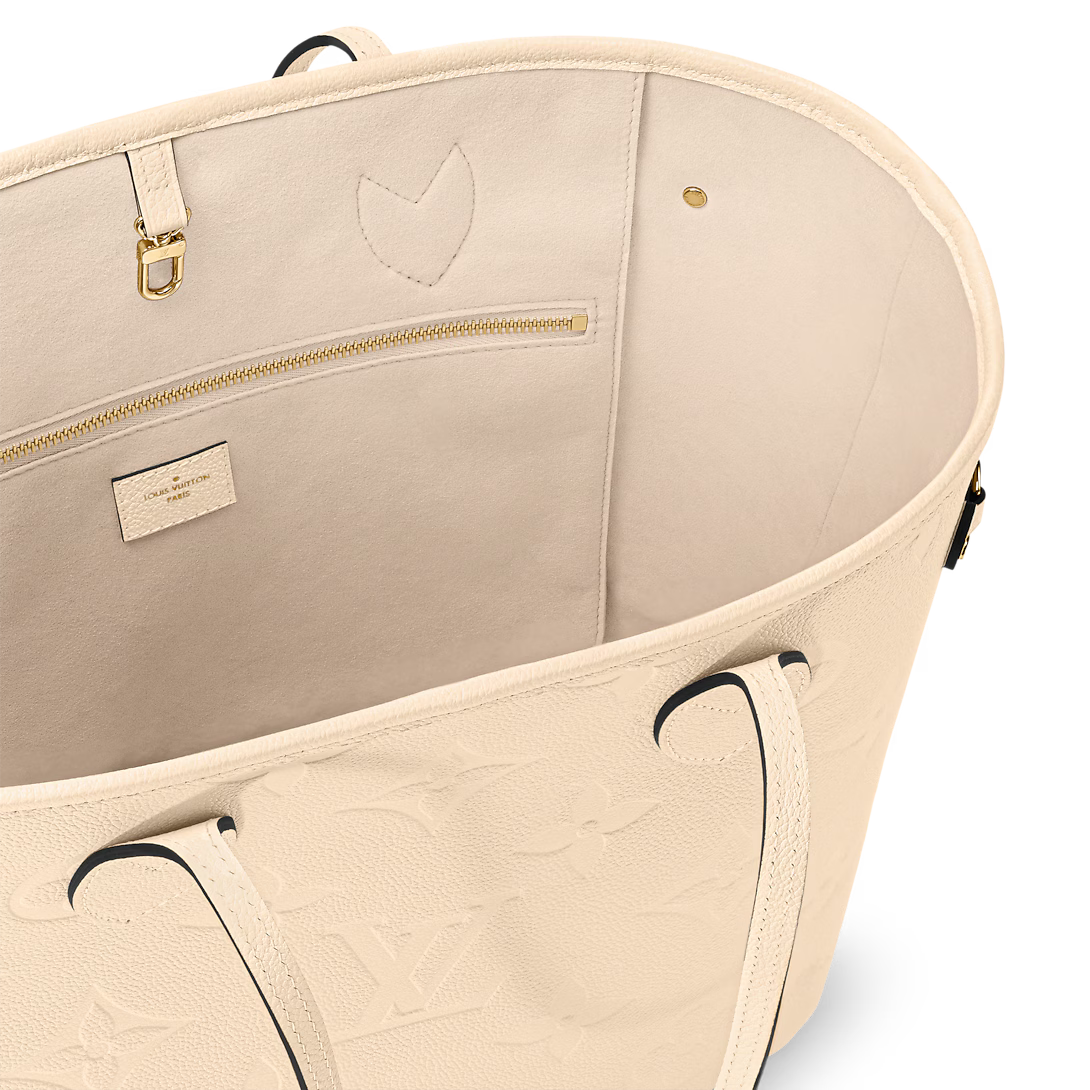 Never Full MM - Monogram Empreinte leather