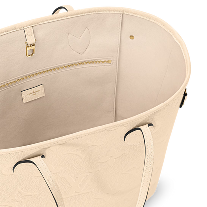 Never Full MM - Monogram Empreinte leather