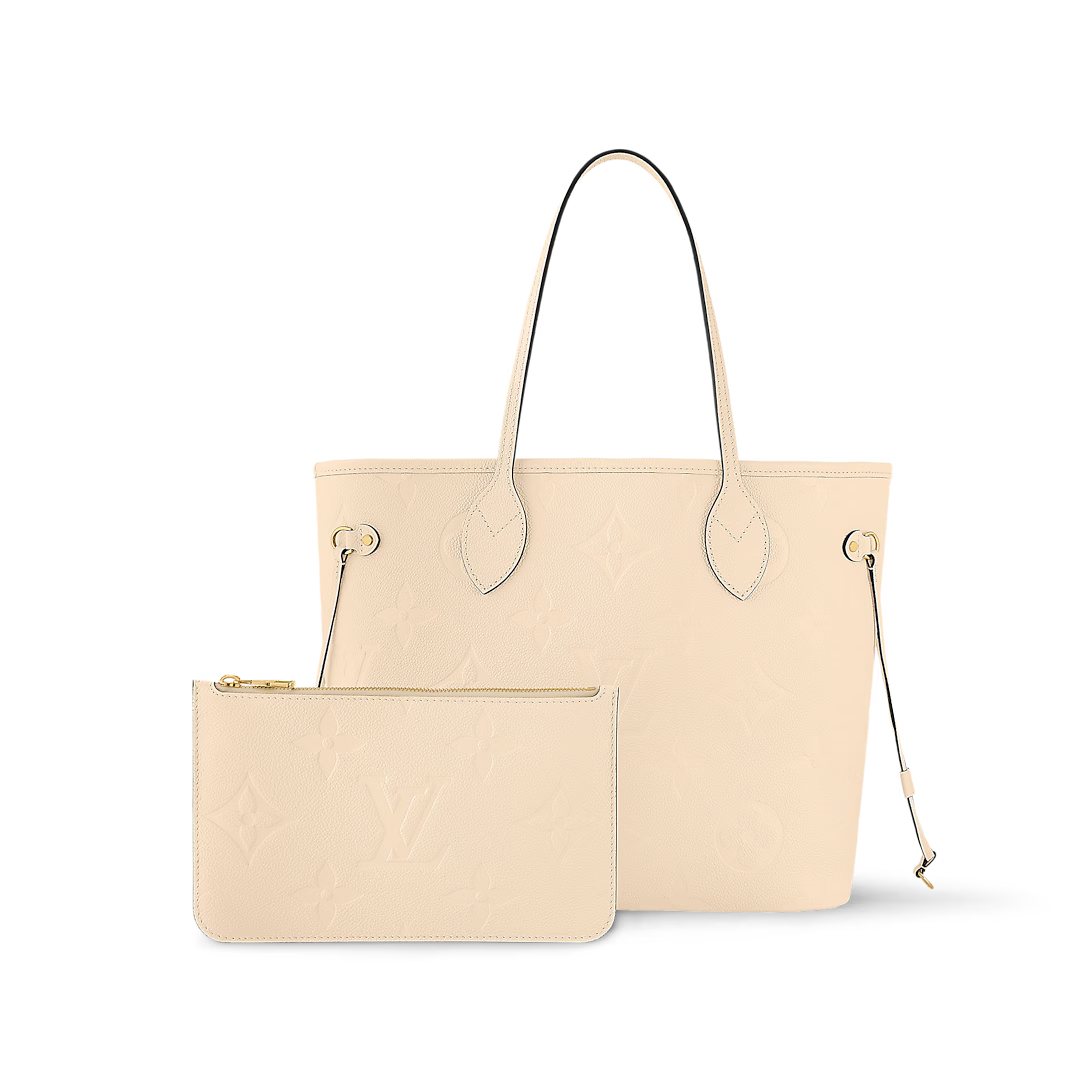 Never Full MM - Monogram Empreinte leather
