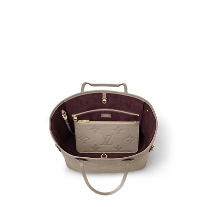Never Full MM - Monogram Empreinte leather