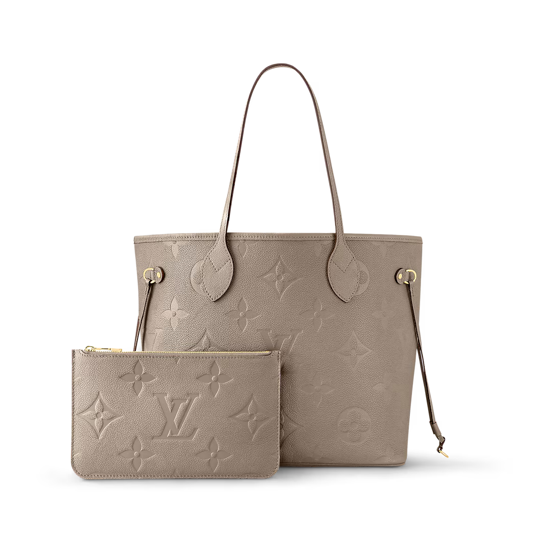 Never Full MM - Monogram Empreinte leather
