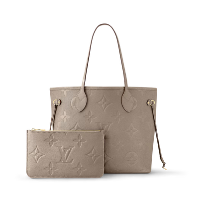 Never Full MM - Monogram Empreinte leather