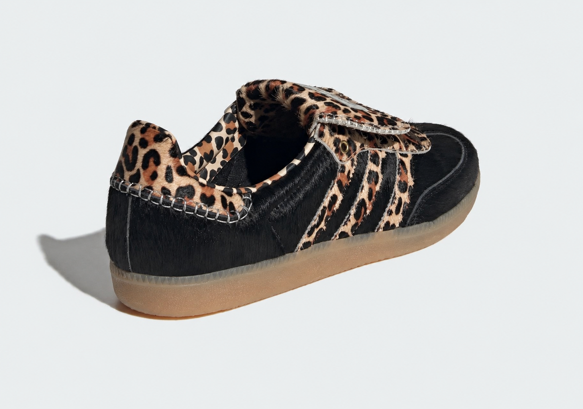 Samba LT Leopard Print Black