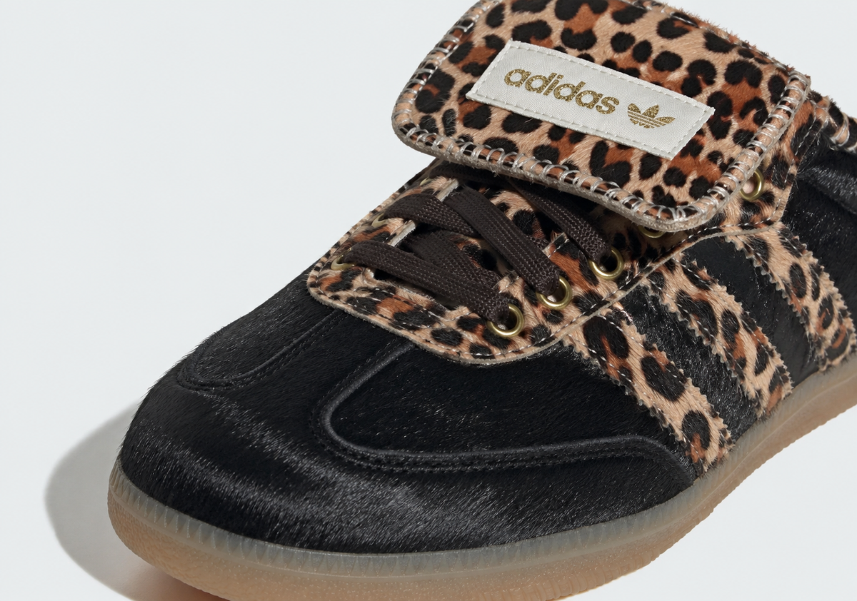 Samba LT Leopard Print Black