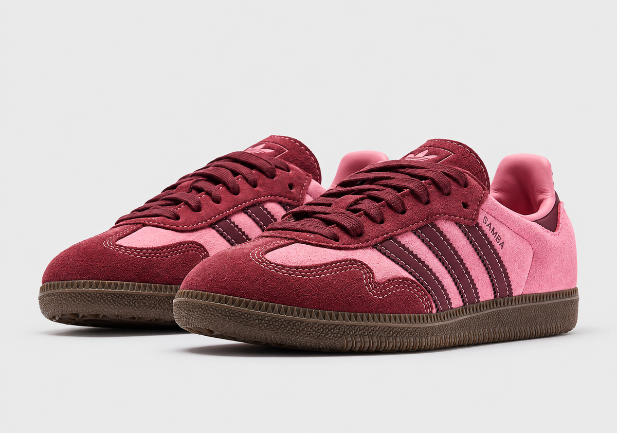Samba OG Pink Spark / Shadow Red